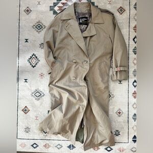London Fog Women's Beige Trench Coat